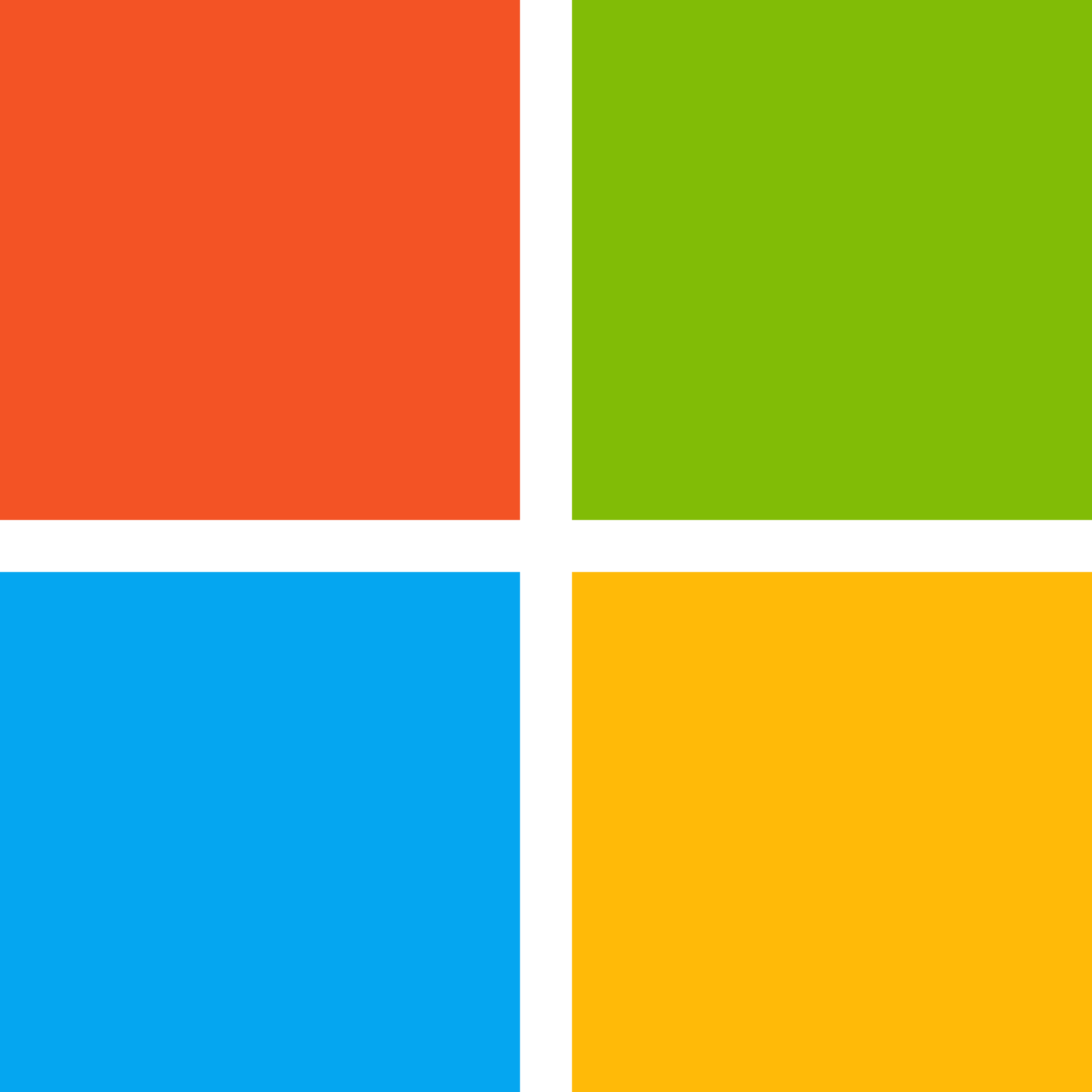 Log in with Microsoft logo